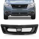 PartsFlow Front Bumper Grille Black For 2008-2012 Subaru Forester X/XS/XSL/XT Sport Utility
