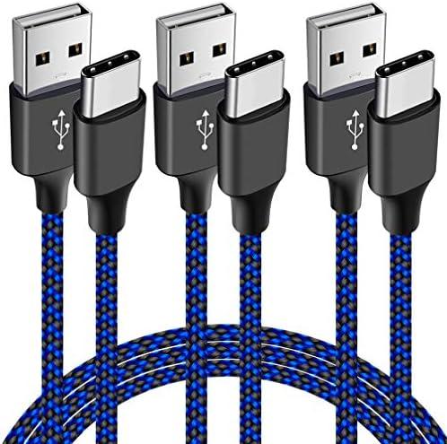 2 Pack 6ft USB C Cable Compatible with Kindle E-Readers,Fire Tablets (All-New HD 10 9th 10th 11th Generation,HD 8,8 Plus 2020 2022 Release,7 Kids Edition 2019 2021).Type-C Charging Charger Cord