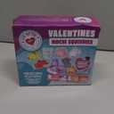 JOYIN 28 Packs Valentines Day Mochi Squishy Toy Gift Cards for Kids, Kawaii Mochi to Squeeze with Cards, Squishy Toy Stress Relief Fidget Toys for Kids Classroom Exchange Prizes Valentine Party Favor