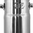 Pack of 2 Exhaust tips - to Fit 1.5 to 2 Inch Exhaust Tail Pipe Diameter- Stainless Steel to give Chrome Effect - Car Muffler Tips