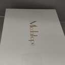 Modatope Knee High Boots for Women Low Heel Square Toe Side Zipper Fall Long Tall Boots Women Faux Leather Elastic Boots (8.5, Black Pu)