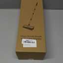 Scrub Brush with Long Handle, Floor Scrub Brush Squeegee Broom for Cleaning, 3 in 1 Shower Scrubber Floor Broom Squeegee for Concrete Tile Wall Deck Patio White