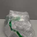 18 Pcs Clear Drawer Organizer Stackable 4 Size Clear Makeup Drawer Organizer Trays Acrylic Bathroom Vanity Storage Bins for Cosmetic, Jewelries, Office Supply, Kitchen Utensils(Stripes)