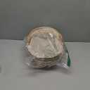 2 Pack Medium Size Wicker Basket with Handle, 12.6x9x4.7 inch Wicker Picnic Basket with Liner, Empty Gift Basket, Oval Willow Woven Basket for Fruit, Candy, Gathering, Wedding, Picnic, by,GNIEMCKIN (2 PCS medium natural color)