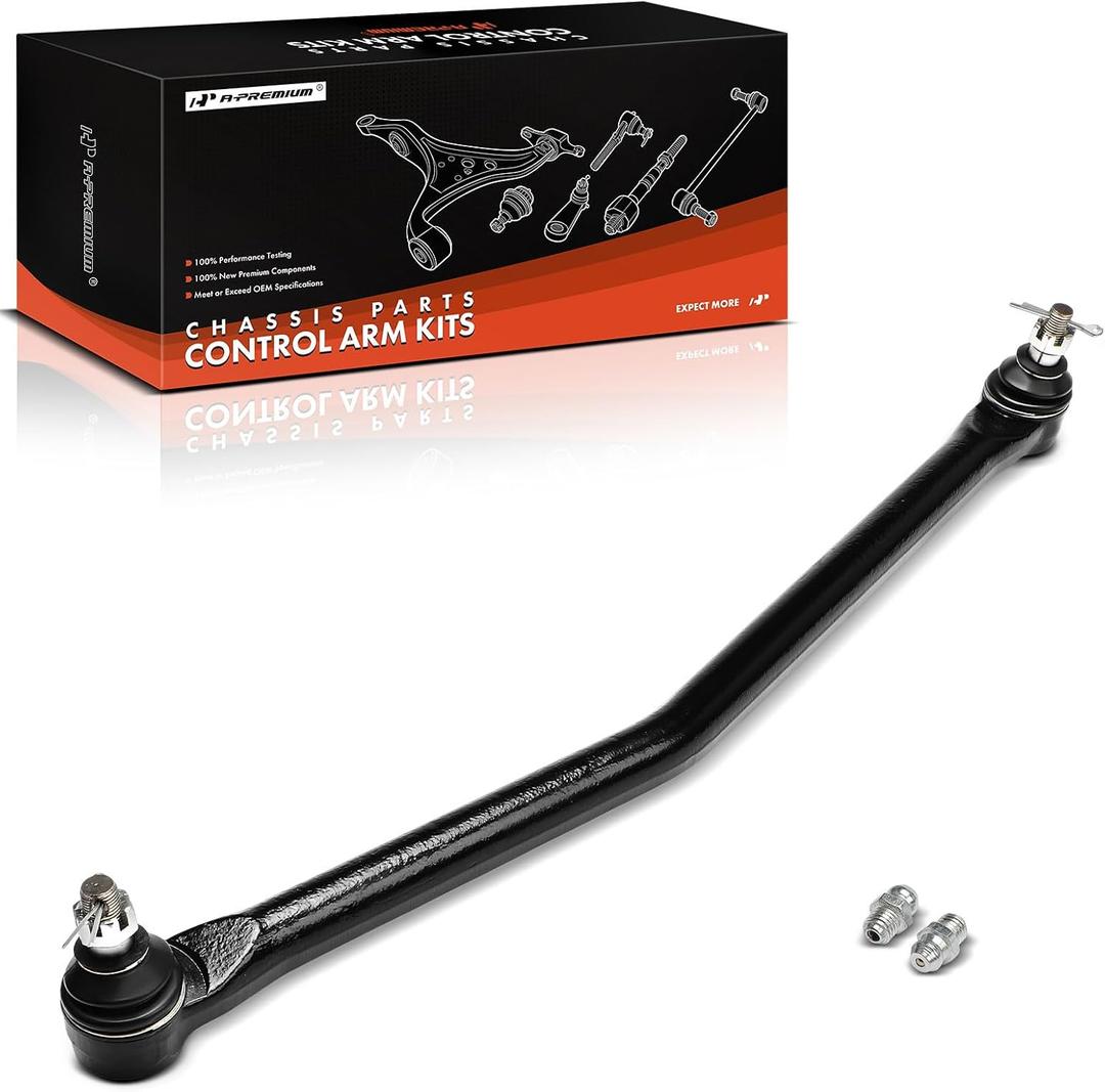 A-Premium Center Steering Drag Link, Compatible with Chevrolet Astro 1990-2005 & GMC Safari 1990-2005, AWD