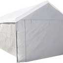 Caravan Canopy Tent Sidewalls for Domain Carport with Straps, Ideal for Garage Storage