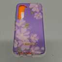 SURITCH for Samsung Galaxy S23 6.1 Inch Case, [Built-in Screen Protector] [Dual-Layer Protection ] Full Shockproof Rugged Bumper Phone Protective Cover - Purple Cosmos