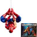 Spider-Man Marvel Legends Series Magic: The Gathering Battle-Damaged, 6-Inch Action Figure Toy & Exclusive Foil Collectible Card Game Trading Card
