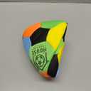 U Scored Sports in The House Soccer Ball - Indoor Size 4 Padded Soccer Ball for Girls (Ages 3+), Boys (Ages 3+) & Adults - Bring Soccer Practice Home - Perfect for Juggling - Gift for Soccer Player (Brilliant Bright)