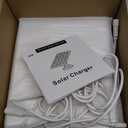 Solar Panel 5V 3W for Smart Bird Feeder and Outdoor Security Camera,IP65 Waterproof, 3m Charging Cable, Type-C Compatibility