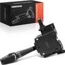A-Premium Turn Signal Switch, Windshield Wiper, Headlight Dimmer Combination Switch Compatible with Chrysler Dodge Jeep - 1990-2002 - Cherokee, Imperial, Durango, Dakota, Ram 1500/2500/3500, LeBaron