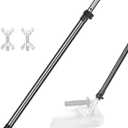 Sand Scoop Metal Detecting Carbon Handle Telescopic Pole, Metal Detector Shovel Handle 47' Diam 1.14(29mm) Lightweight Rust-Proof, Carbon Fiber Telescopic Pole For Sand Dipper Beach Scoop, Sand Sifter