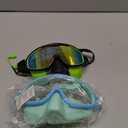 Kids Swim Goggles with Nose Cover for 3-12, 2 Pack Anti Fog/UV Swimming Goggles Mask for Boys Girls Toddler