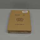 upsimples 8x10 Picture Frame Set of 3, Made of High Definition Glass for 8 x 10, Wall and Tabletop Display Thin Border Photo Frames for Home Decor, Gold