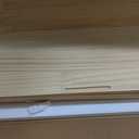 Solid Pine Wire Shelf Covers, 16" D x 37" L, Tool-Free Pantry Rack, 37" Length