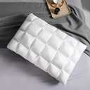 YOUR MOON Soft Pillows Queen Size for Sleeping, Support Bed Pillows, Fluffy Down Alternative Pillow, Luxury Hotel Gel Pillows for Side Sleeping (White)