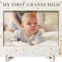 First Time Grandma Gifts - First Time Grandma Gifts Picture Frame 4x6, Baby Picture Frame