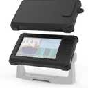 Koroao Fish Finder Silicone Skin Protective Case and Sun Cover for Lowrance Eagle 7’’– Full-Coverage, Anti-Scratch, Non-Slip Case（Black）