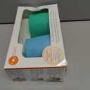 PopYum Silicone Training Cup 2-Pack for Baby and Toddler, handles, BPA Free, self feeding training, tumbler (sky blue and mint green)