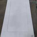  85×38 Inches, White 1-Panel Shaker Solid Core Wood Interior Door 