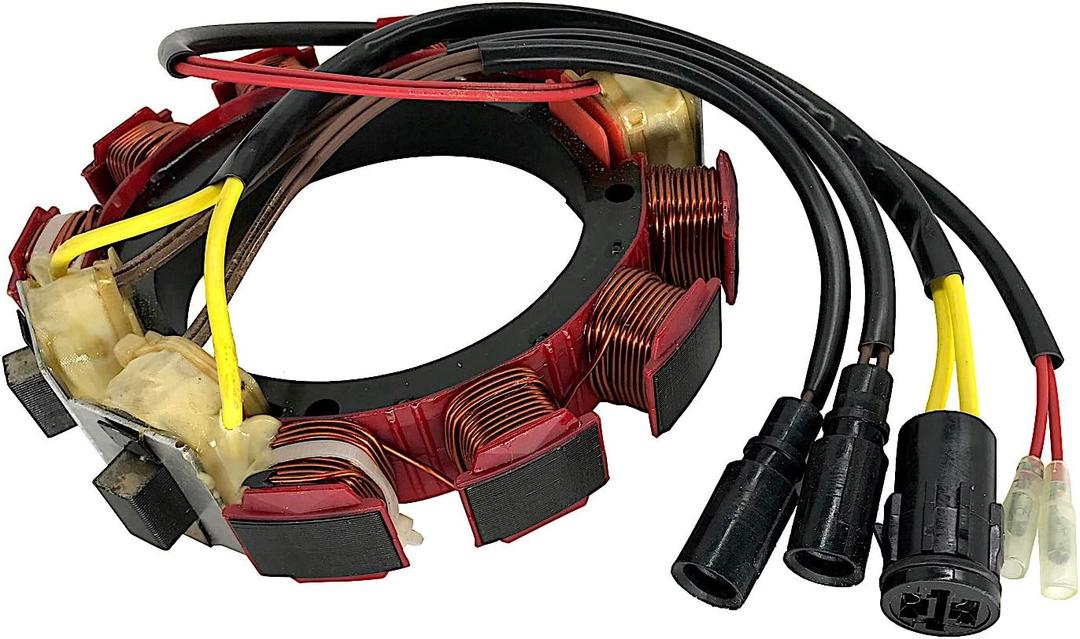 Stator For Johnson Evinrude 173-4643 584643 Outboard 185 200 225 250 300 HP 763779 18-5862 18-5877 1993-2001 35-Amp 2-Stroke 6/8-Cylinder