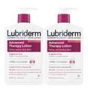 Lubriderm Advanced Therapy Fragrance Free Moisturizing Hand & Body Lotion + Pro-Ceramide with Vitamins E & Pro-Vitamin B5, Intense Hydration for Extra Dry Skin, 16 fl. oz, 2 Pack