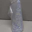 3 Set 14" 12" 10" Blue and White Christmas Tree Decor Chinoiserie Christmas Tree Table Decor Large Cone Porcelain Xmas Trees for Holiday Wedding Party Mantle Table Centerpiece Home Indoor Outdoor