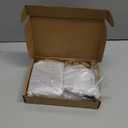 Civaner 24 Pcs Rustic Christmas Tree Ornaments Farmhouse Ornaments for Tree Natural Wooden Label Hanging Decorations for Home Office Fireplace Wreath Garland Winter Holiday Xmas Party Decor(Brown)