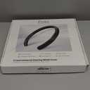 Frani Nappa Leather Steering Wheel Cover, Universal 15 Inch Premium Non-Slip Steering Wheel Cover Black