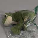 ZHONGXIN MADE Simulation Frog Plush Toy - 6.3" Lifelike Green Frog Stuffed Animals Reptilian Plushie Toys, Super Soft Plush Dolls for Kids Stuffed Toys, Gifts for Kids