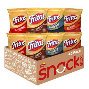 Fritos Corn Chips Variety Pack, Assortment May Vary, 1 Ounce (Pack of 40) (EXP 08/11/26)