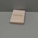 Vlando Travel Jewelry Organizer Case,Valentines Gift,Jewelry Storage Book Ring Binder with Clear Zipper Velvet Jewelry Pouches Bags for Rings,Necklace,Earrings-Cream White