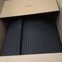 1" Thick Kitchen Mats for Floor, Water Resistant Floor Rug,Black/72" x 20"