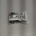 2 Packs 2.5 Inch Hasp Lock With Keys, Stainless Steel Latch, Twist Knob Keyed Locking for Cabinet Small Door, Flat Black