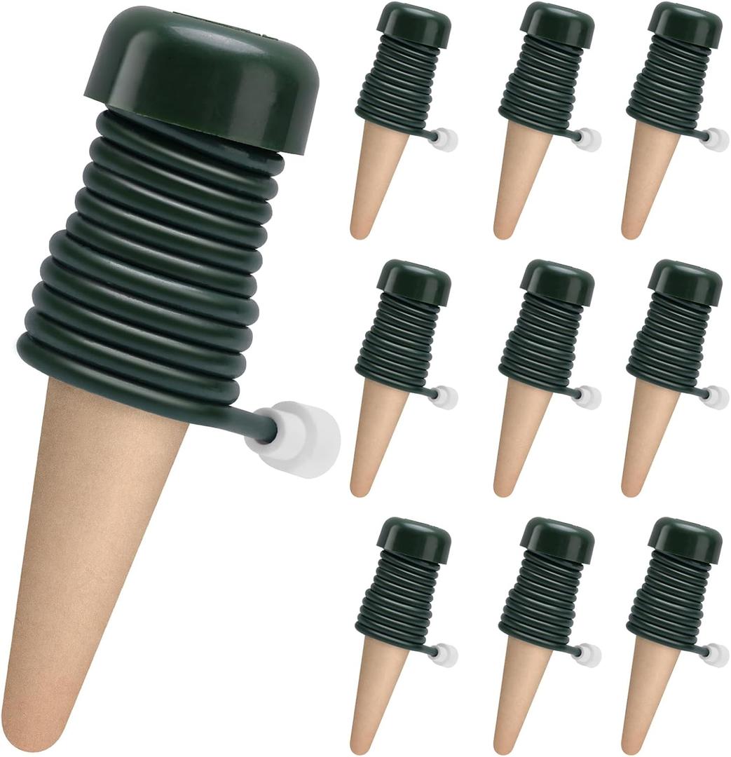 BYDOLL Plant Self-Watering Stakes Automatic Dripper Watering Spikes for Indoor Outdoor Plant