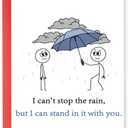 2 x OJsensai Encouragement Card for Men Women, Funny Get Well Soon Card from Doctor Nurse, Support Cards for Sister Bother, 8 x 5.3 inches