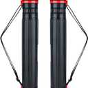 TRANSON 2-Pack Small Poster Tube Storage 17 to 27 Extendable for Documents Blueprints Artworks Scrolls