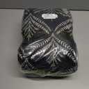 JPGGD Leaf Couch Blanket Cover,Chenille Sofa Covers Washable for Dogs,Couch Covers for Sofa, Soft Slipcovers for Couches and Sofas Pet Friendly or 2-3 Cushion Couch1pc, Black, 71"134"