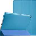 ProCase for iPad 9th/ 8th/ 7th Generation Case 10.2 Inch (2021/2020/2019 Release), 10.2 iPad Case 9th/ 8th/ 7th Gen Cover, Slim Smart Cover with Translucent Hard Shell Back -Lightblue