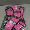 FUFF Weighted Vest Woman, 5/10/12/15/20/25/30 LB Womens Weight Vest for Walking, Strength Training Weight Vests for Female Men, Reflective Stripe Body Vest for Workout Running Jogging Fitness (Pink)