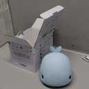 Cute Kids Night Light & Lamp - Portable Silicone Battery LED Nightlight for Kids Bedroom, Toddler, Baby - Nursery (Whale)