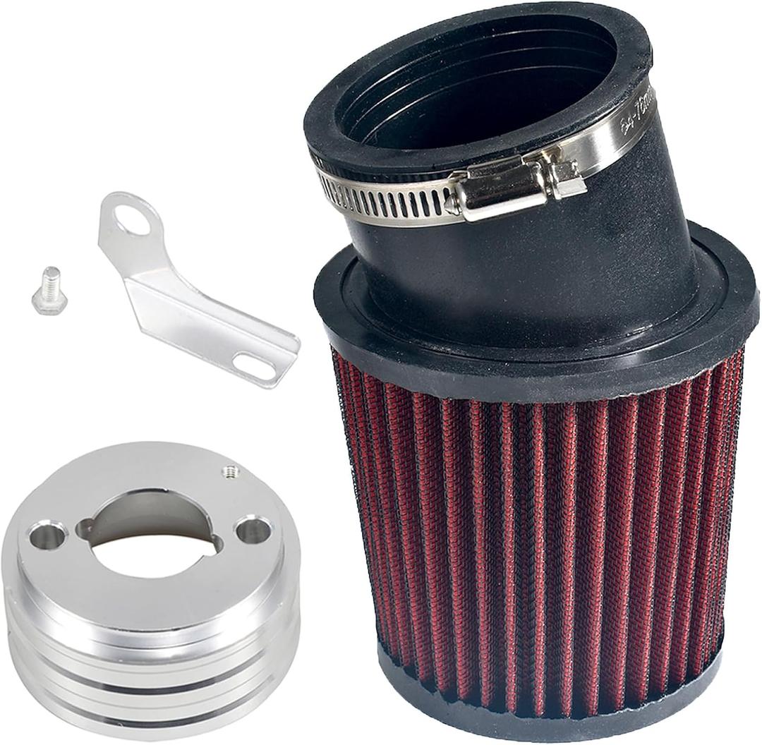 Air Filter Intake Kit for Go-Karts & Mini Bikes 6.5 HP for Honda Clone GX160 GX200 Go Kart 68120 69730 60363 Predator 212cc Coleman BK200,BT200X, CT200U Trail, CT200U Engine