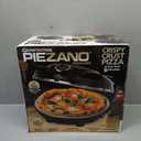 PIEZANO Crispy Crust Pizza Oven by Granitestone  12 Inch Electric Pizza Oven Indoor Countertop Maker with Ceramic Stone Heats up to 800F for Stone Baked Pizzeria Style at Home As Seen on TV Products