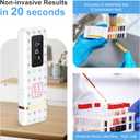 Professional Ketosis Meter, Portable Rechargeable Ketone Breath Analyzer & Monitoring High Precision Ketone Monitors Breath Analyzer Ketosis Tester for Testing Ketosis
