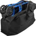 Upgraded Rollator Travel Bag, 840D Extra-Large Wheelchair Travel Bag, Carry Bags with Padded Straps for Folding Rollator Walkers, Transport Chairs, Car and Airplane TSA Traveling (37”L X 29”H X 14”W)