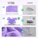 YFONG Larger Microfiber Hair Towel Wrap for Women, 30" X 40"Super Absorbent