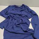 Bebonnie Womens Sexy V Neck Batwing Sleeve Sparkly Cocktail Party Sweater Dresses Holiday Bodycon Midi Dress (Small, Crown Blue)