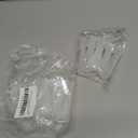 ASTIMESA 7 Pcs Adjustable Clear Fridge Divider Set, Retractable Fridge Door Organizer Clip, Snap-On Unexpanded: 3.1 x 1.9 Inches (8 x 5 cm) Expanded: 4.7 x 1.9 Inches (12 x 5 cm)