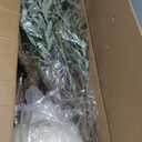 Large Artificial Olive Tree 8FT, Fake Tree for Indoor Outdoor, Lifelike Tall Floor Plants with Heavy Trunk and Ball-Shaped Pot, Home Office Decor for Living Room Bedroom Doorway Hallway