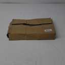 Chip Rack Display Stand, 2025 New 5 Tier 40 Clips Snack Organizer with Rotating Wooden Base, Chip Holder Candy Display for Countertop, Concession Stand, Party, Retail, Office Snack Display Rack, Brown